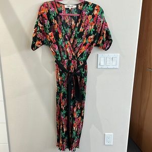 Diane Von Furstenberg Autumn wrap dress S Med